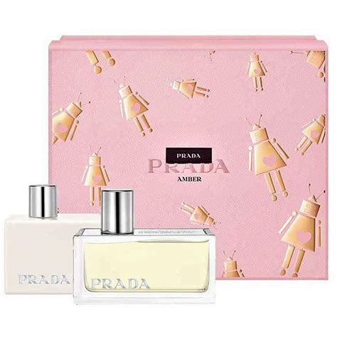 prada amber perfume gift set